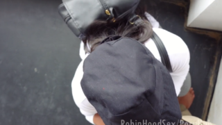 Sri Lankan GF Blowjob & Outdoor Fun After Skipping Class