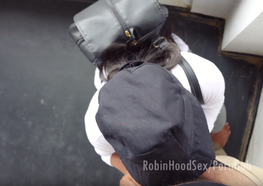 Sri Lankan GF Blowjob & Outdoor Fun After Skipping Class